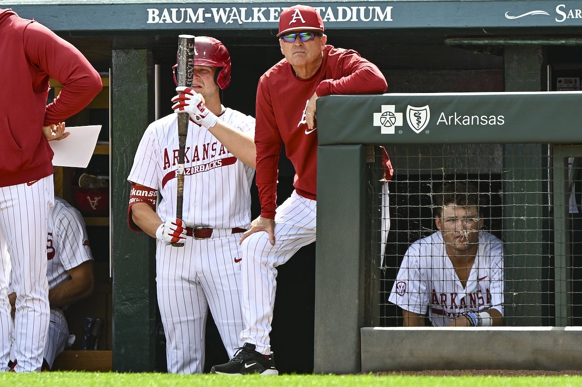 NCAA regional uncertainty looms as Arkansas baseball closes home schedule with Oklahoma