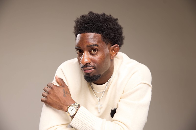 Actor, comedian, podcaster and entrepreneur Desi Banks brings his ”Your Favorite Cousin” tour to Little Rock's Robinson Center Performance Hall on Nov. 21.
(Special to the Democrat-Gazette/Kivenchy Photography)