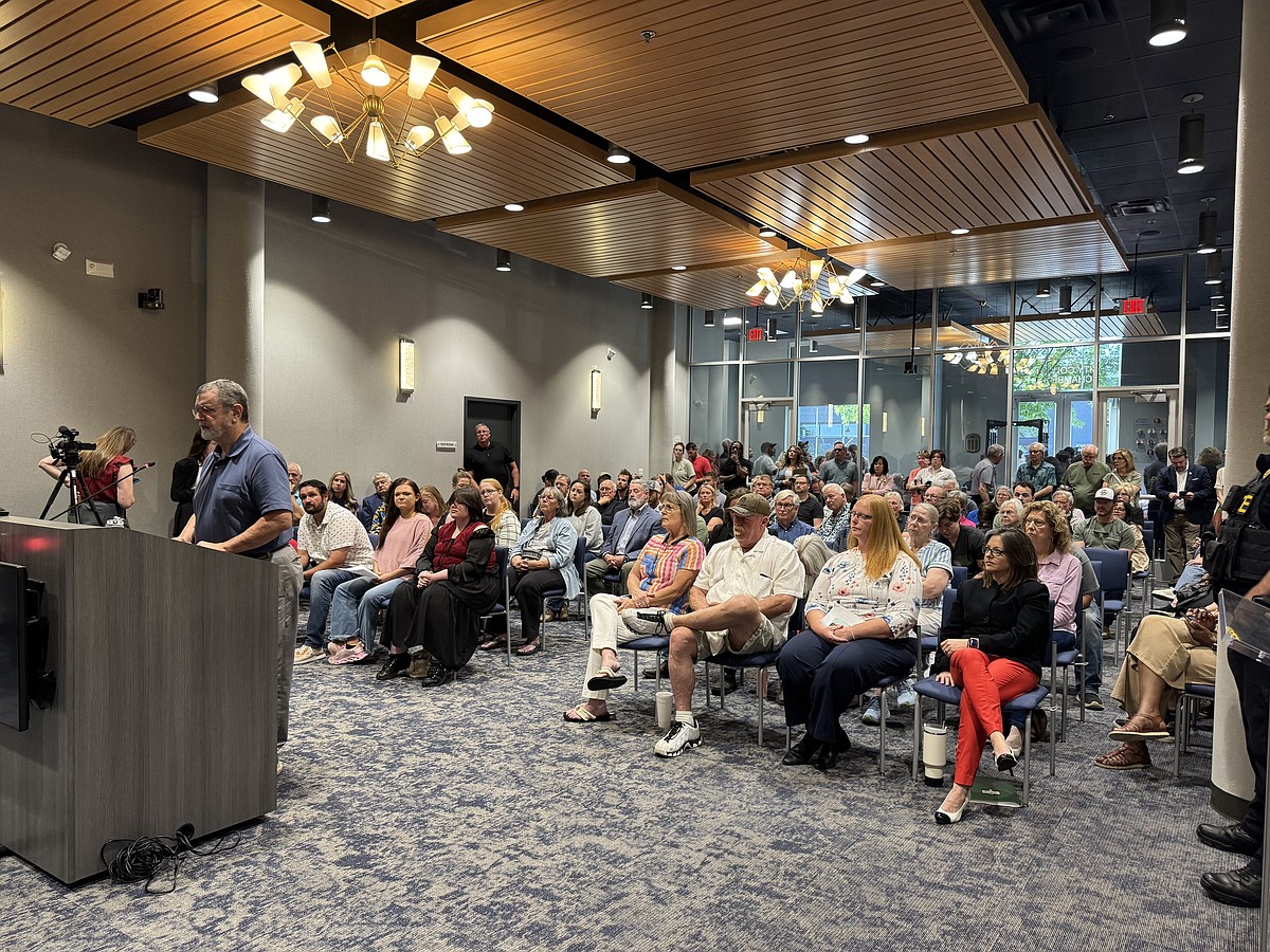 CONWAY -- An overflow crowd on Tuesday told Conway officials they're concerned about the secrecy around plans to build a $1 billion, 300,000-square-foot data center and a lack of response from the City Council.