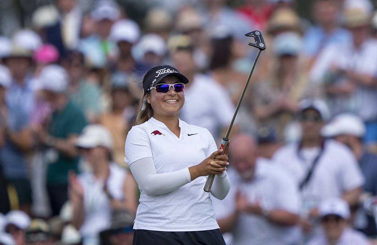 Top-seeded Arkansas women’s golf 8 shots back after Day 2 of NCAA Regional