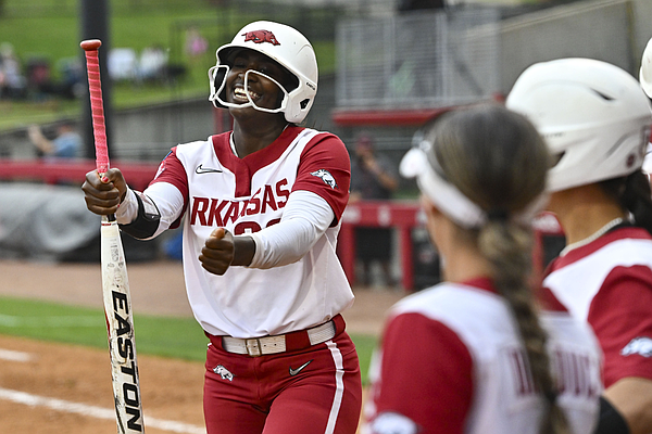 Arkansas softball notebook: Dakota Kennedy’s smile says it all after walk-off homer vs. Fordham