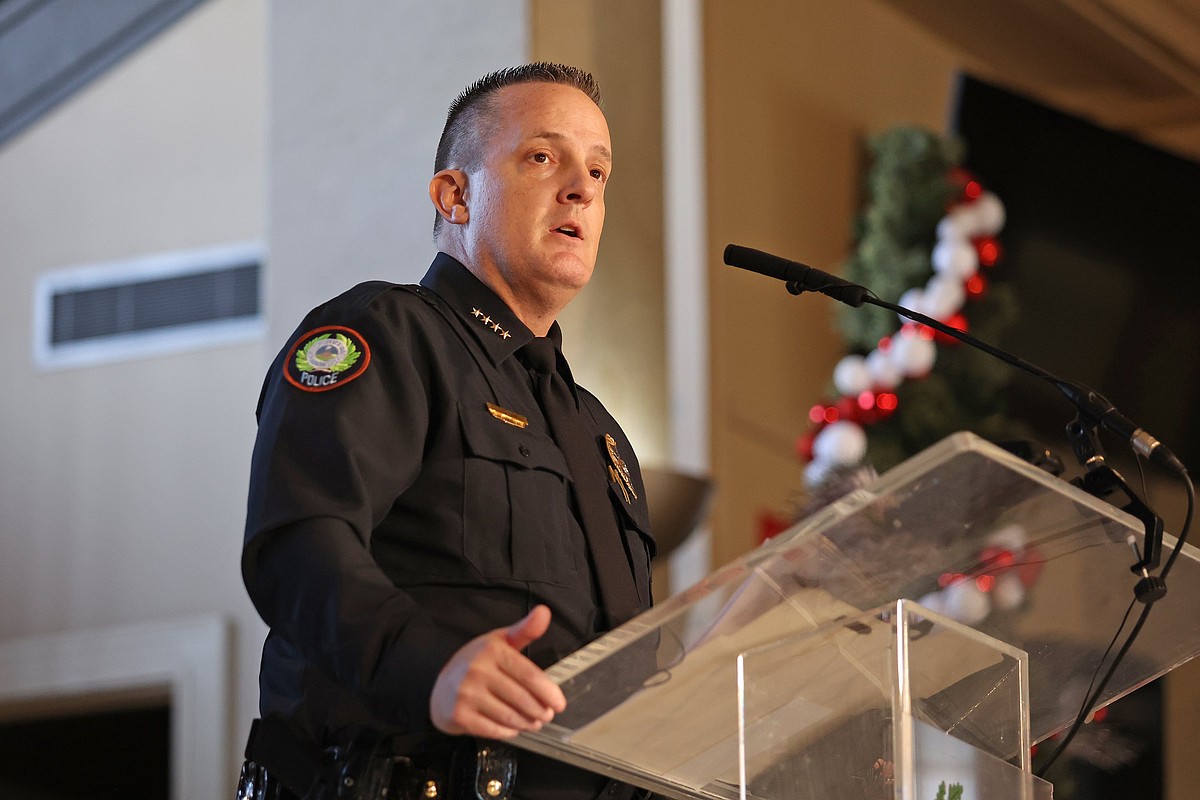Little Rock Police Chief Heath Helton announces retirement
