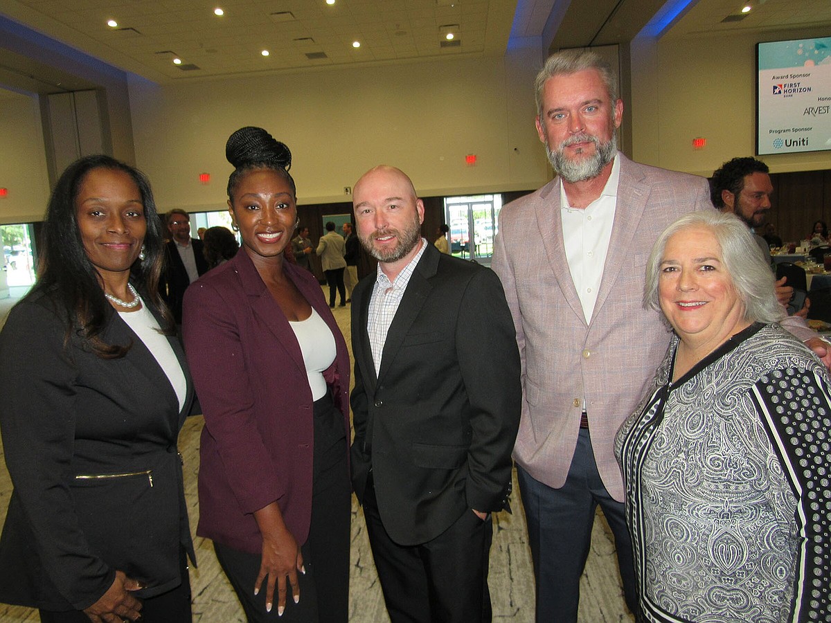Awards given at Hall of Fame Business Luncheon
