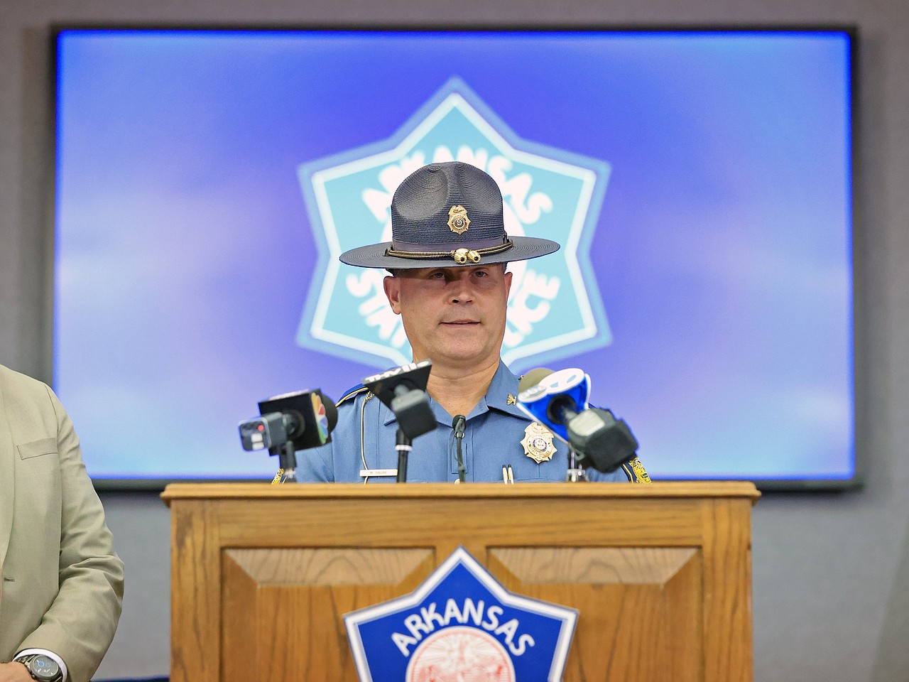 Arkansas State Police Director Hagar unwavering as ramming incidents ...