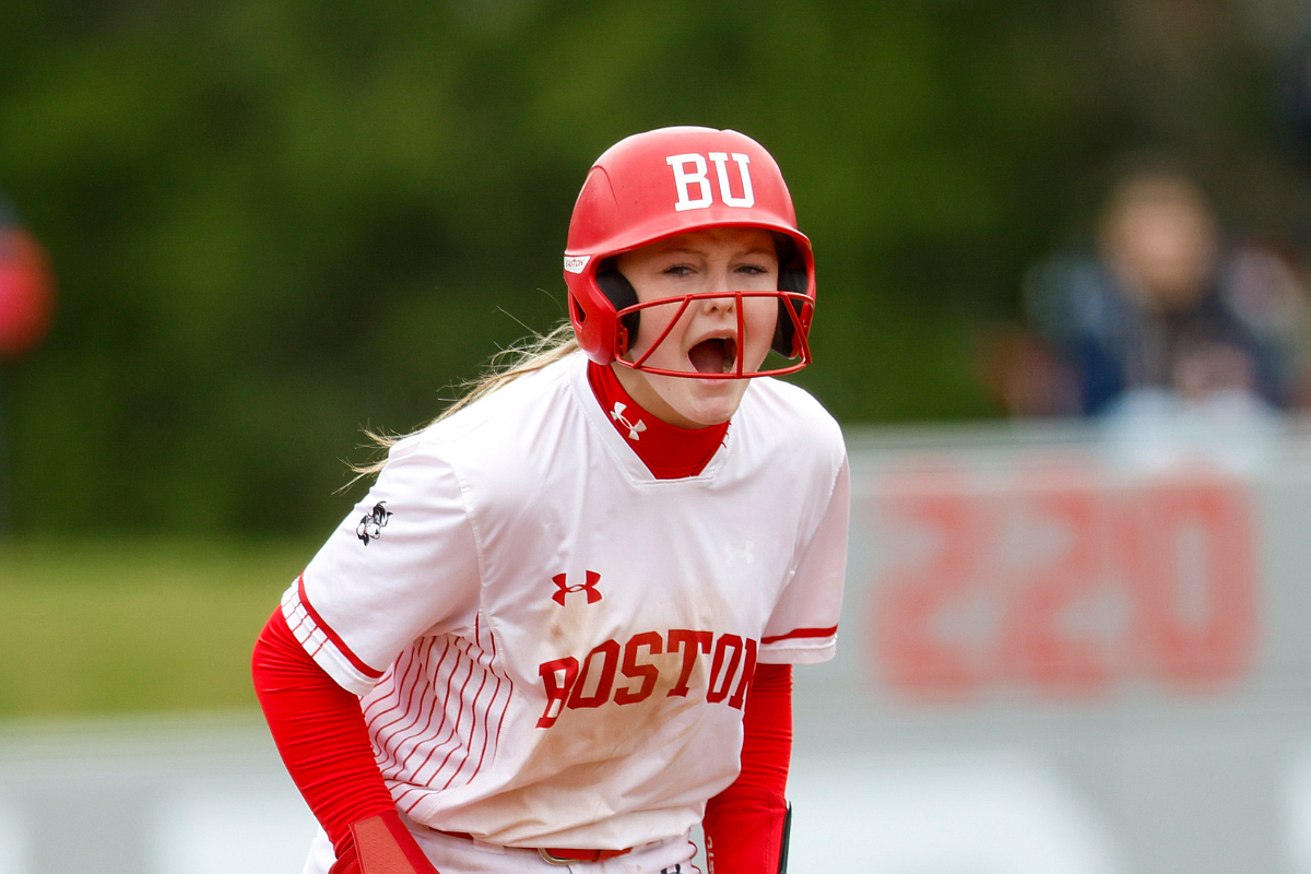 Arkansas softball lands Boston transfer outfielder Kylie Doherty, Patriot League Player of the Year