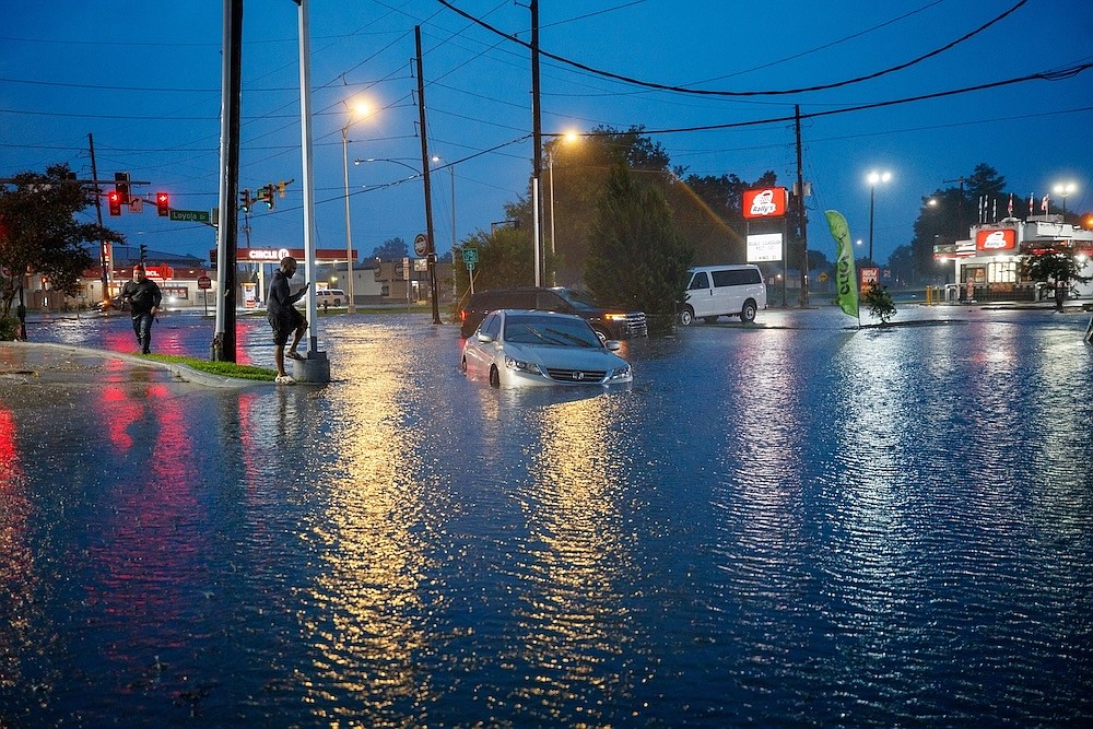 Tropical storm remnants drench Gulf states after tornadoes hit the