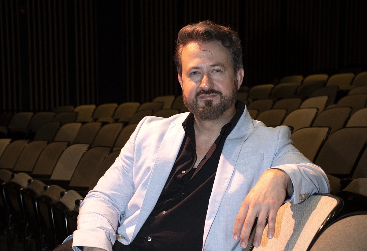 HIGH PROFILE: Chad Bradford is back at the Arkansas Museum of Fine Arts after a theater career in Central Arkansas, off-Broadway and on the road