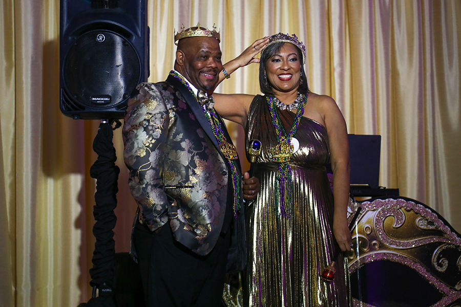 Photo by Olivia Ross / Melvin & Kimberly Bowen are crowned king and queen