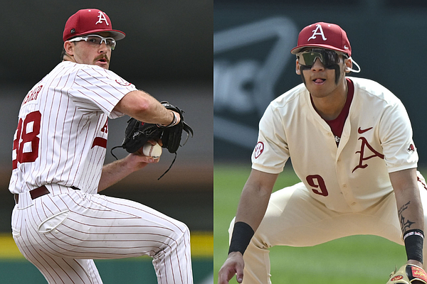Two Arkansas Baseball Players Enter Transfer Portal