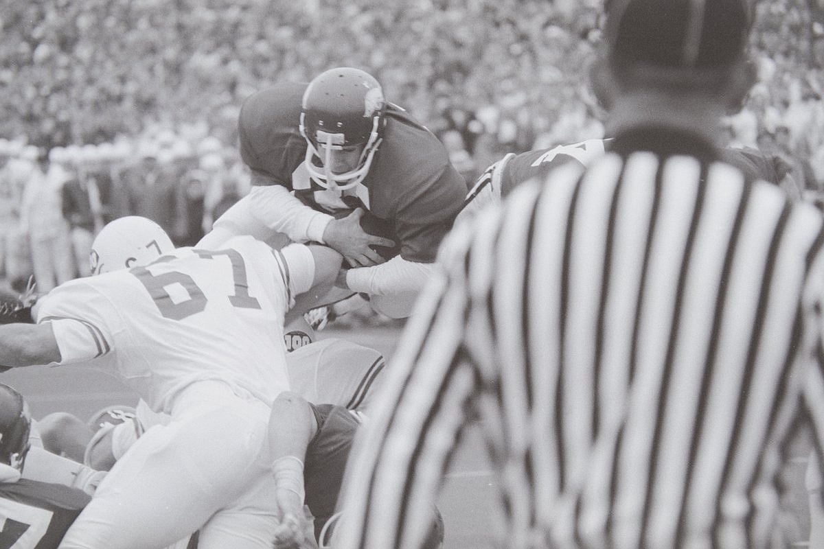 Burnett, a Bentonville High standout, owns the Arkansas csreer touchdown record (49) and his post-football legacy with the Fellowship of Christian Athletes and other organizations will live on.