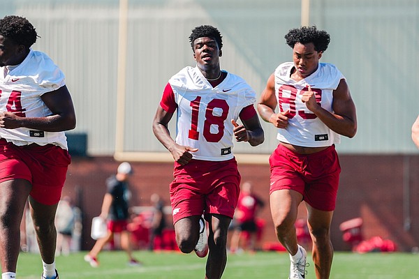Arkansas football freshman Jude Hall's patience paid off in record-setting high school season