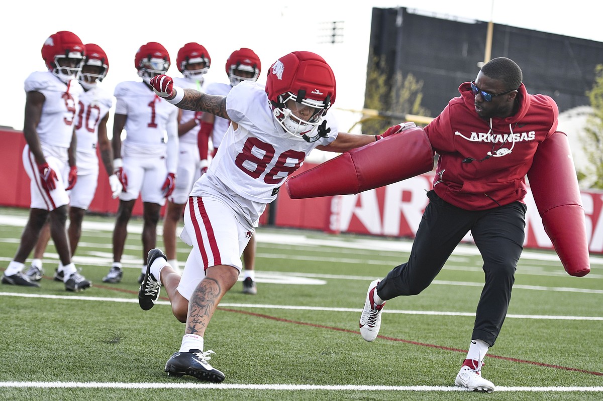 Arkansas football freshman Blair Irvin grew up with football in his blood