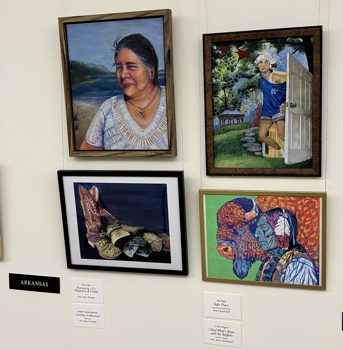 4 Arkansas teenagers get art shown in U.S. Capitol exhibition
