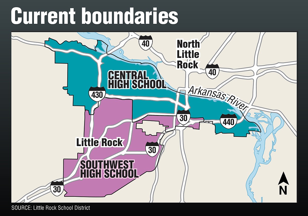 Little Rock School Board to redraw attendance zones to make way for new West High School