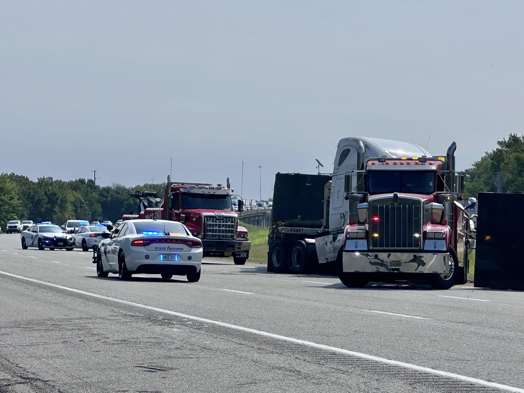 Transparent School Rocks UPDATE: Lanes clear on westbound I-30 in Little Rock after tractor ...