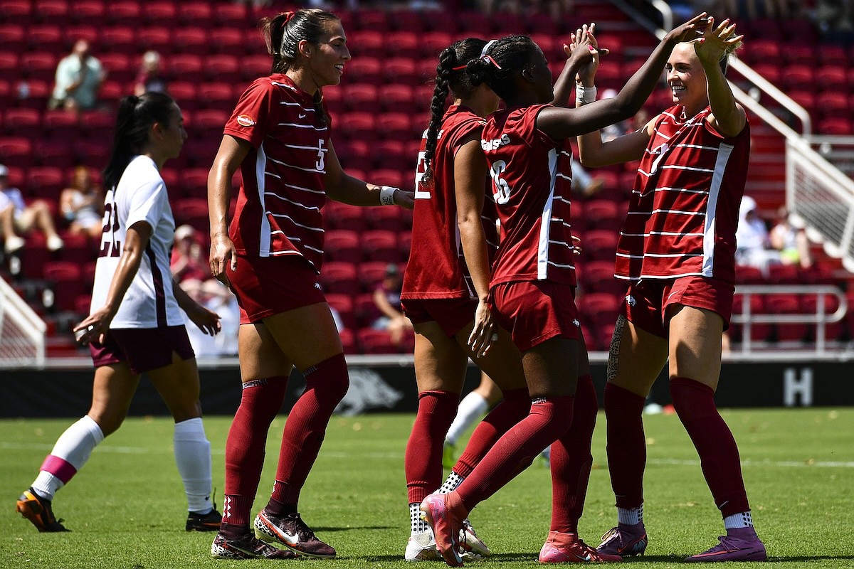 'We needed that': Arkansas soccer dominates Little Rock 9-0 to earn first win of the season