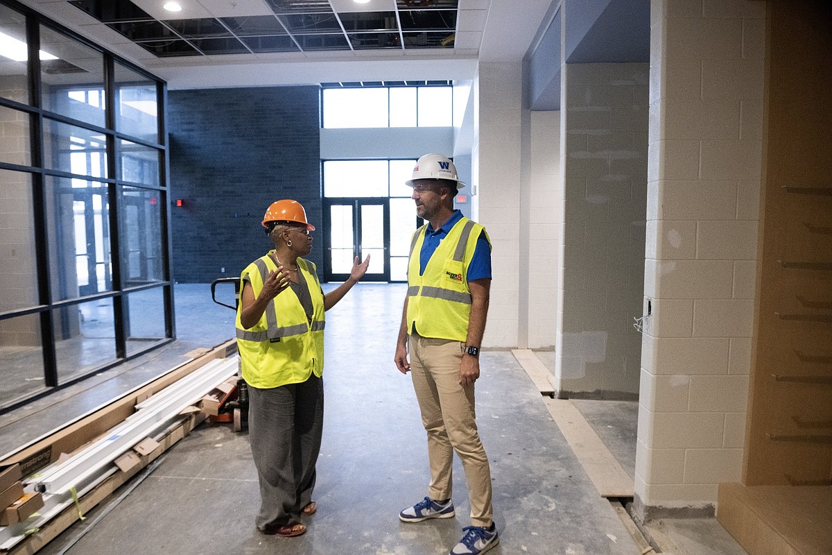 Construction of Little Rock’s West High on track to finish by March, principal says