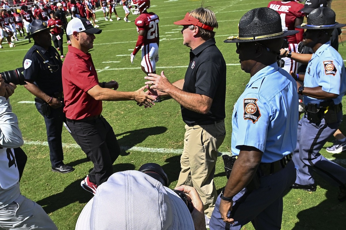 Ryan Silverfield, Kirby Smart press conferences: Arkansas football falls to No. 2 Georgia