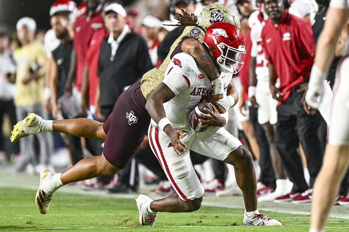 'We got our butts kicked': Texas A&M crushes Arkansas football in ...