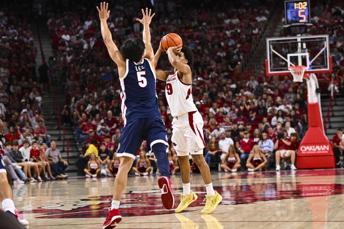3 takeaways from Arkansas basketball's exhibition win over Gonzaga ...