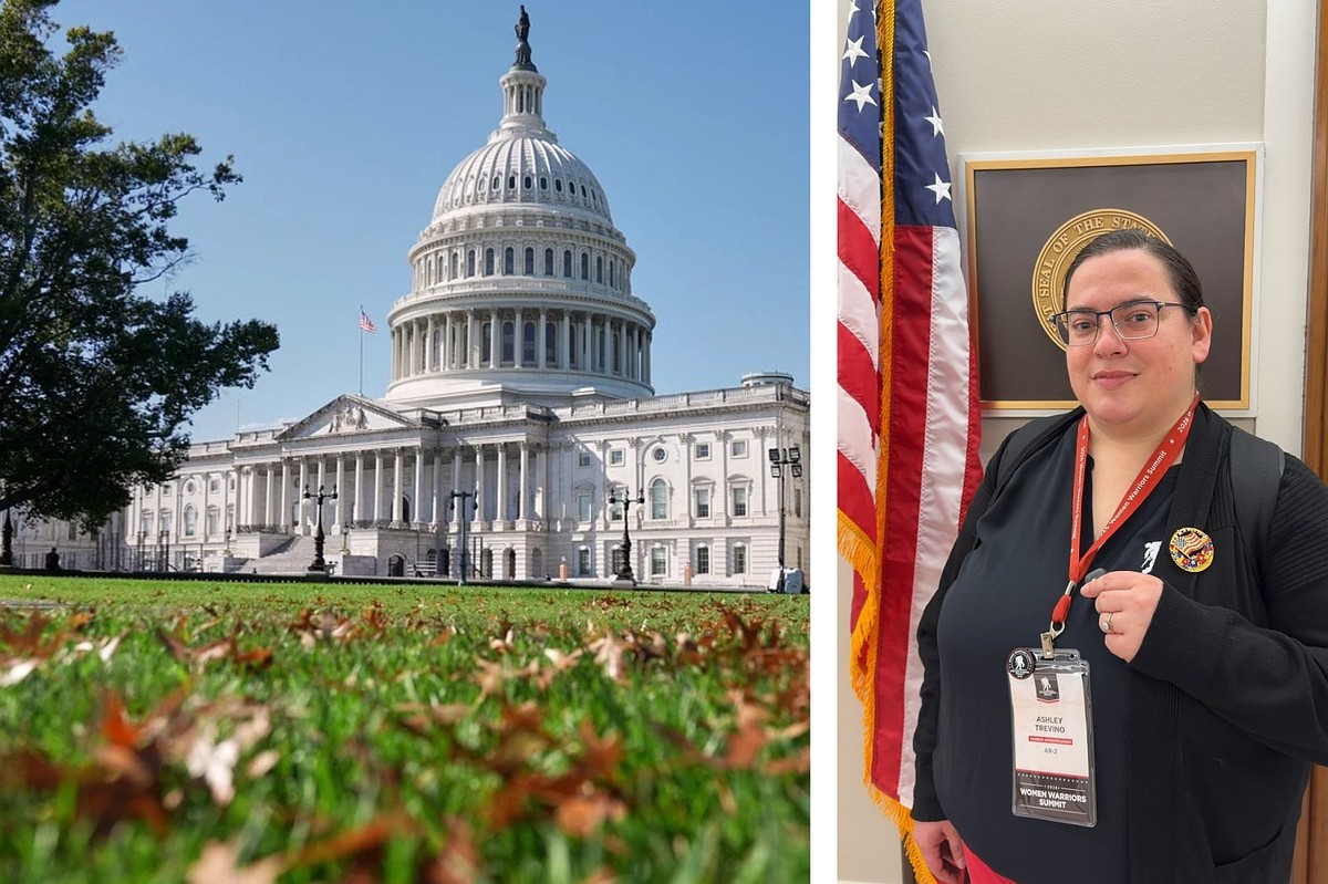 Arkansan visits Washington, supports push to improve female veterans’ healthcare