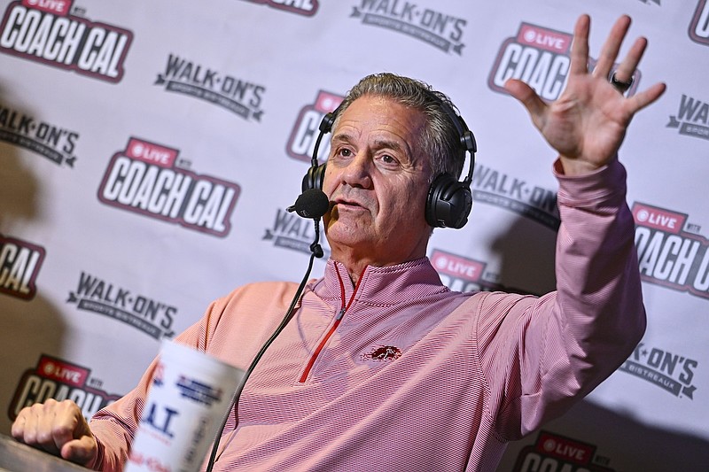 Arkansas basketball coach John Calipari touts youth, patience during ...