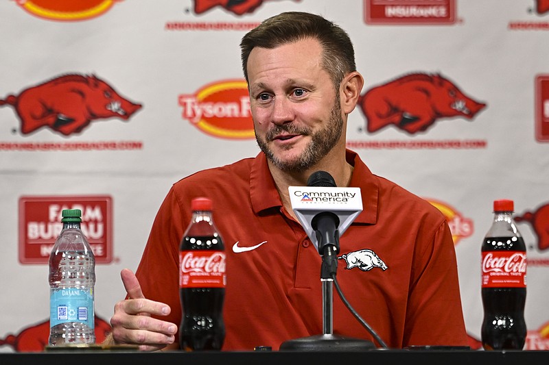Ryan Silverfield press conference: Arkansas football coach previews ...