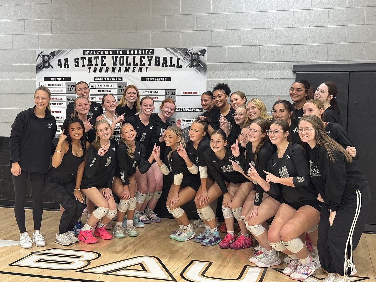 Bauxite advances to 4A state final with four-set win over Benton Harmony Grove