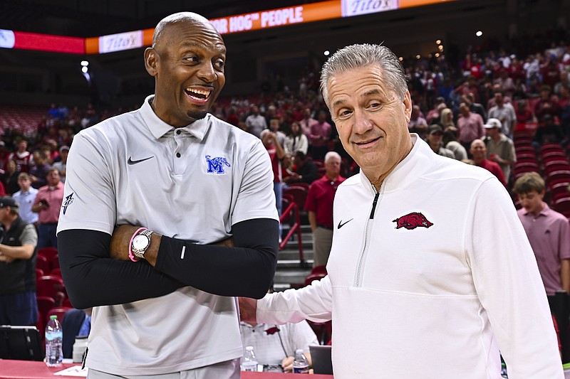 John Calipari press conference: Arkansas basketball coach, players ...