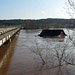 U.S.G.S. Arkansas Water Science Center video of floating home hitting highway 5 bridge at Calico Rock.