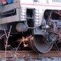 An Amtrak train derailed in Higginson, Wednesday