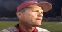 Arkansas Coach Dave Van Horn answers questions after the Razorbacks' 11-4 victory against Ole Miss on Friday in Oxford, Miss., which snapped the Rebels' 10-game winning streak.