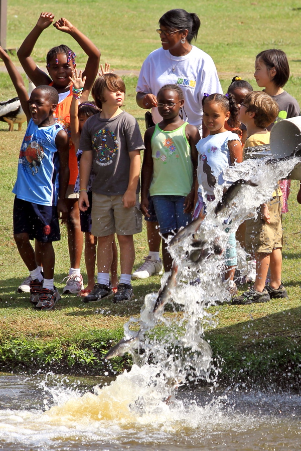 The Fishing Derby started in 1985 when then - Parks and Recreation Director Julius Breckling introduced this as a way to get more kids interested in fishing. More than 1,500 kids are expected to fish on Thursday.