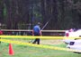 A fatal helicopter crash in Scotland, AR that killed 3 people.