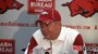 Arkansas coach Bobby Petrino discusses the Razorbacks&#x27; 31-7 win over Louisiana-Monroe in Little Rock. 