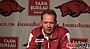 Arkansas coach Bobby Petrino reviews Saturday&#x27;s win over UTEP and previews the Razorbacks&#x27; upcoming game at Mississippi State. 