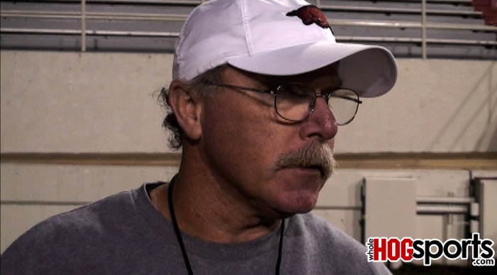 Arkansas defensive coordinator Willy Robinson previews the Razorbacks' upcoming game with LSU. 
