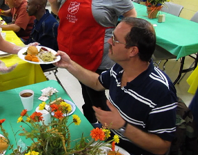 Group prepares hundreds of meals for community's needy residents