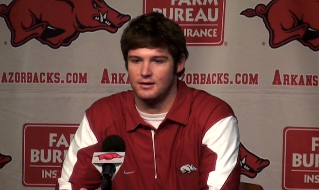 Arkansas quarterback Tyler Wilson talks about last season and competing for the starting quarterback position.