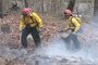 The Hot Springs Fire Department did a prescribed burn on a hill in downtown Hot Springs. The carefully monitored fire began in the morning on Whippoorwill Street, on a hill behind Central Avenue. 