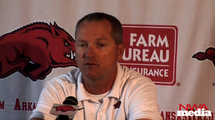 Arkansas coach Dave Van Horn previews the Razorbacks' trip to the NCAA Tempe Regional at Arizona State University. 