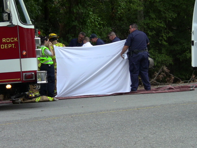 Around 2 p.m. Monday afternoon a single car accident killed the driver and injured the passenger on Rebsamen Park Road by Rebsamen Park Golf Course.