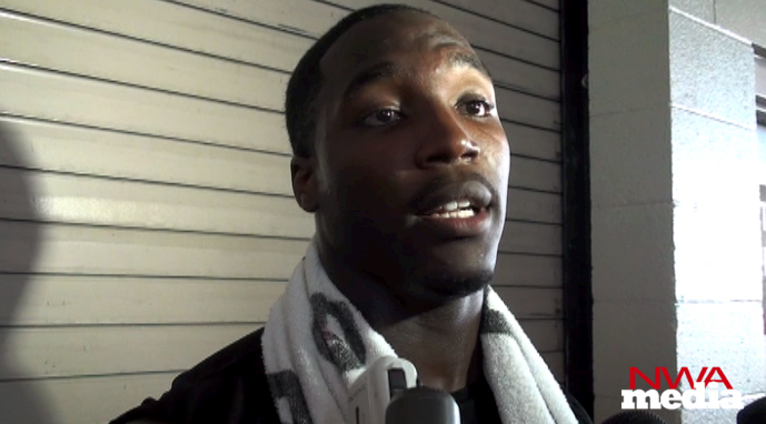 Arkansas defensive end Chris Smith recaps the Razorbacks' preseason practice Monday.