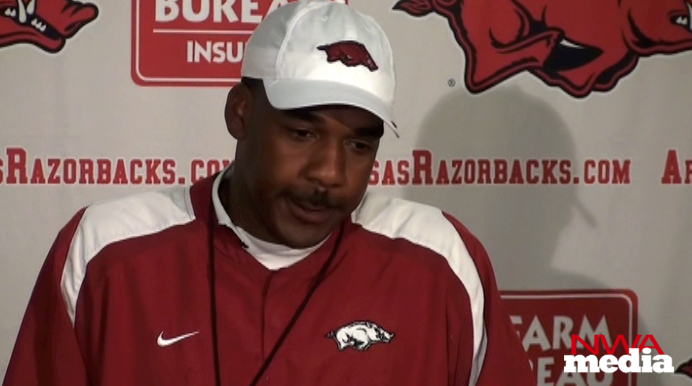 Arkansas offensive coordinator Garrick McGee recaps the Razorbacks' practice Tuesday and looks ahead to Saturday's season-opener against Missouri State. 