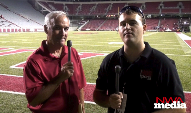 Matt Jones and Clay Henry recap Arkansas' 51-7 season-opening win over Missouri State Saturday night at Donald W. Reynolds Razorback Stadium. 