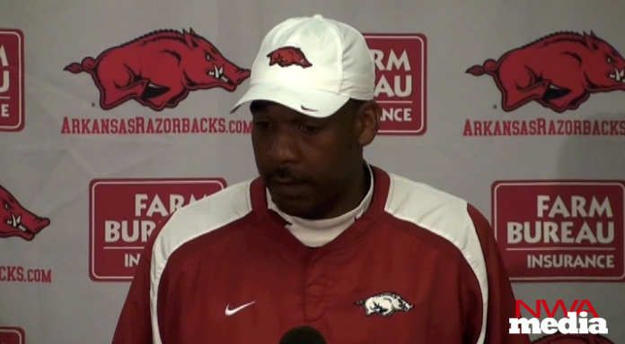 Arkansas offensive coordinator Garrick McGee recaps the Razorbacks' practice Tuesday and looks ahead to the upcoming game against New Mexico. 