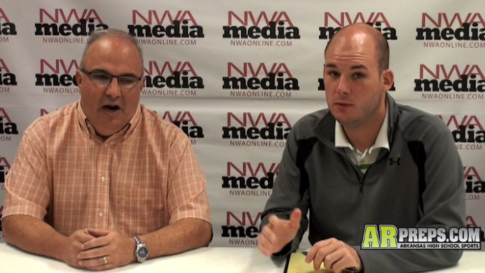 Nathan Allen and Paul Boyd preview Rogers Heritage's game Friday against Siloam Springs. 