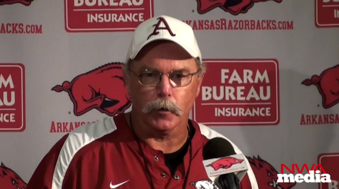 Arkansas defensive coordinator Willy Robinson recaps the Razorbacks' practice Wednesday and looks ahead to the upcoming game against Troy. 