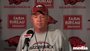 Arkansas coach Bobby Petrino recaps the Razorbacks&#x27; practice Thursday and looks ahead to the upcoming game against Auburn. 