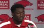 Arkansas receiver Marquel Wade apologized Monday for a hit that resulted in an ejection at Vanderbilt. 